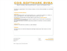Tablet Screenshot of cds-software.be